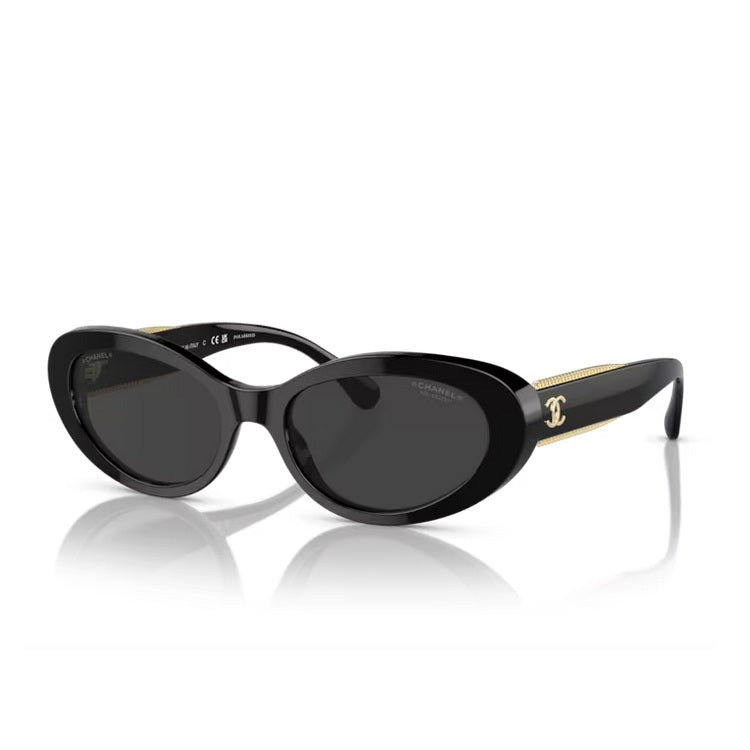 Chanel 5492 Sunglasses Black/Grey Butterfly Women