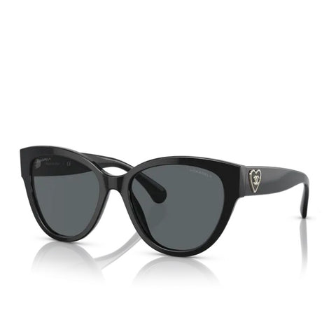 Chanel Butterfly Sunglasses CH5477 56 Grey & Black Sunglasses